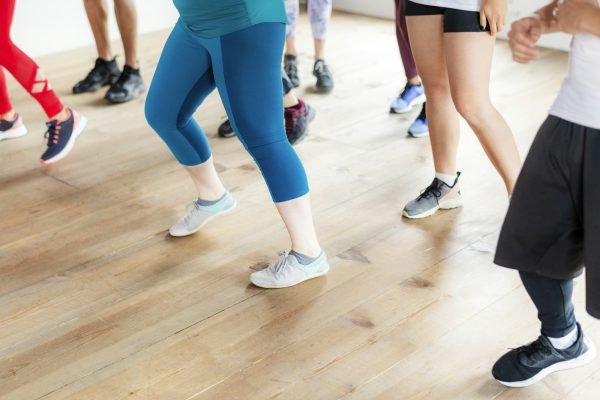 Dance class at the gym